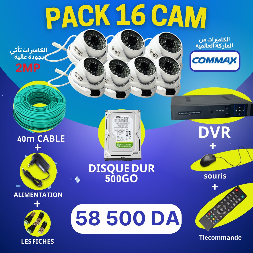 pack caméra