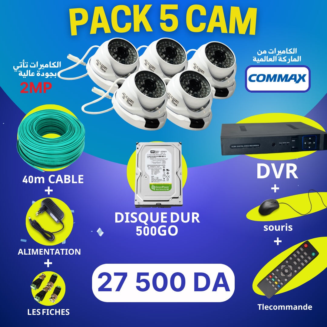 pack caméra