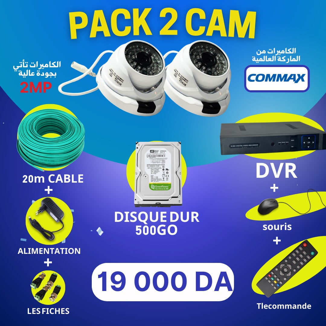 pack caméra