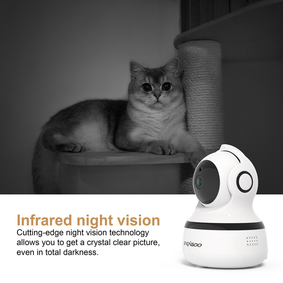 WIKKI STORE CAMERA CACAGOO 1080P FHD WiFi IP Camera